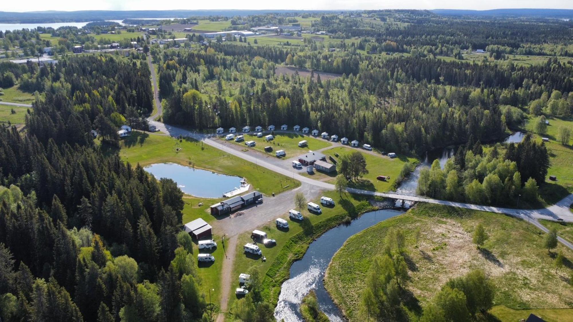 Camp Route 45 Hotel Hammerdal Buitenkant foto